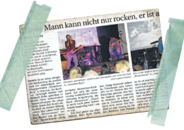 Beitragsbild - Nachbetrachtung Lesung und Konzert in Demmin in der Demminer Zeitung
